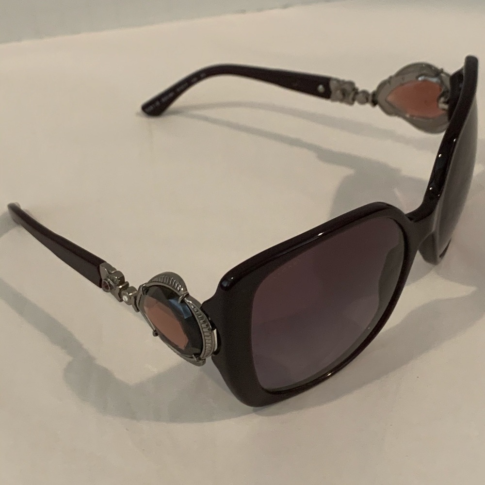 BVLGARI sunglasses limited edition Swarovski purple crystal